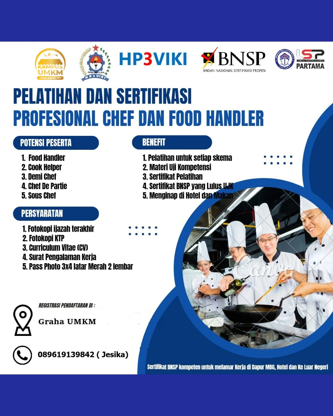 Cover Pelatihan Chef Profesional